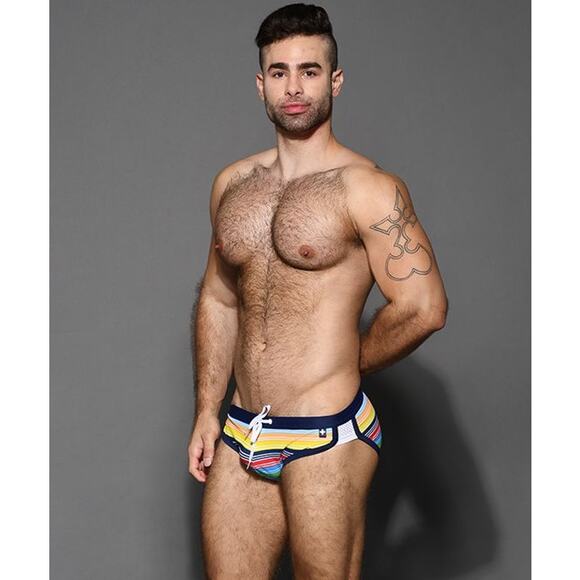 Andrew Christian Laguna Mesh Bikini Medium - Picture 9 of 12